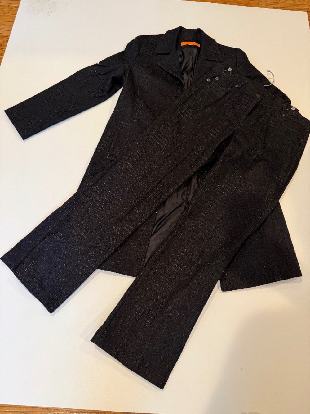 CYNTHIA STEFFE - NWOT - JACQUARD COAT W/MATCHING PANTS